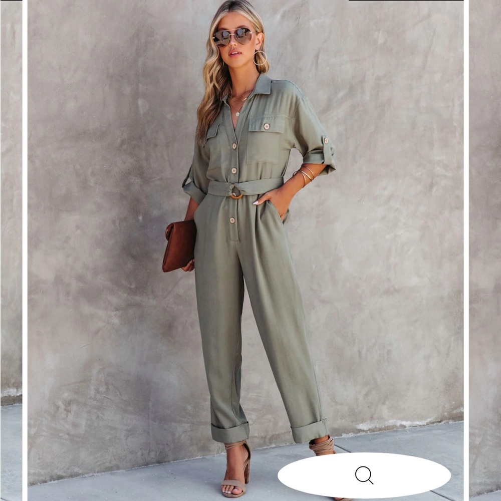 Belted Jumpsuit